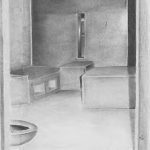 Art by Billy Sell, one of the hunger strikers at Corcoran State Prison, who died during the 2013 hunger strike. See http://www.prisonerexpress.org/anthology/Anthology_9.pdf