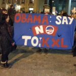 Feb. 3 protest against Keystone XL pipeline in Chicago. Photo by Franklin Dmitryev for News & Letters.